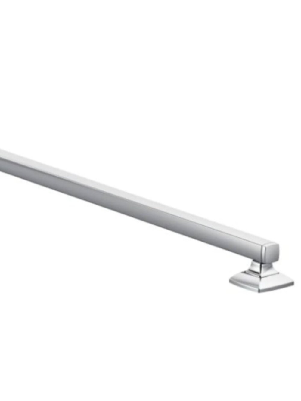 Moen Grab Bar Bathroom Safety 12-Inch Stainless Steel Transitional Chrome metal